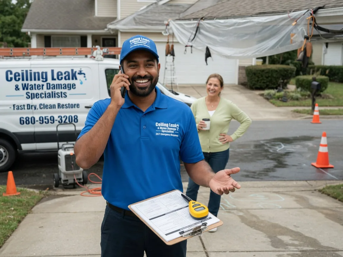 Ceiling Leak Cleanup Glens Fork, KY FAQs
